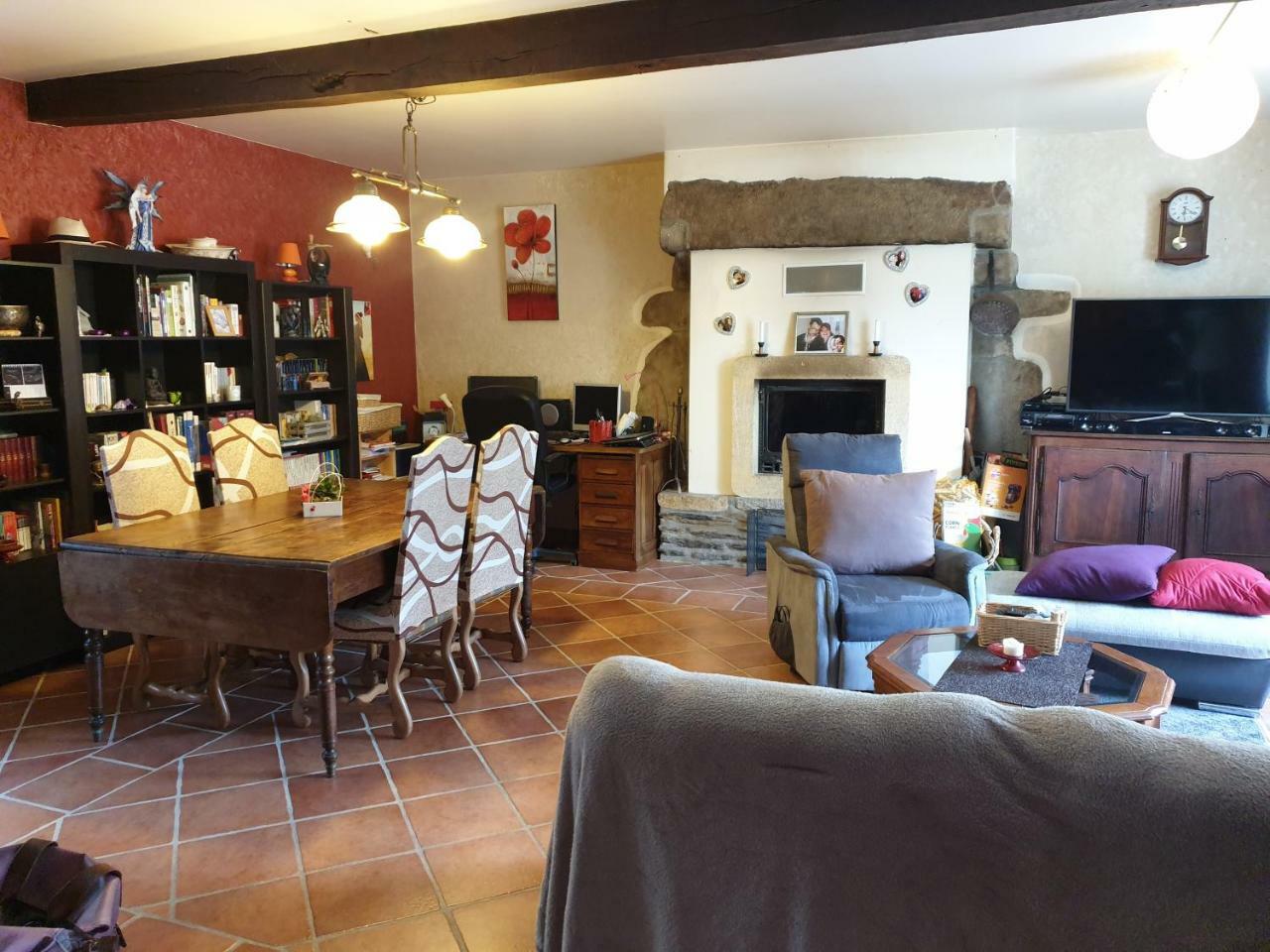 Ty Flour Di Lys Otel Rochefort-en-Terre Dış mekan fotoğraf